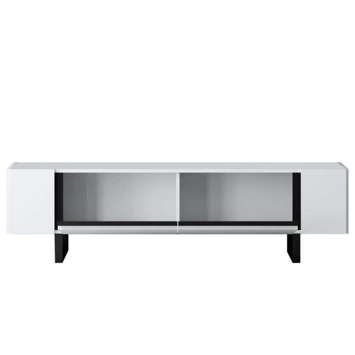 Hanah Home Soporte para TV Yildiz Blanco y Negro Hanah Home Soporte para TV Yildiz Blanco y Negro